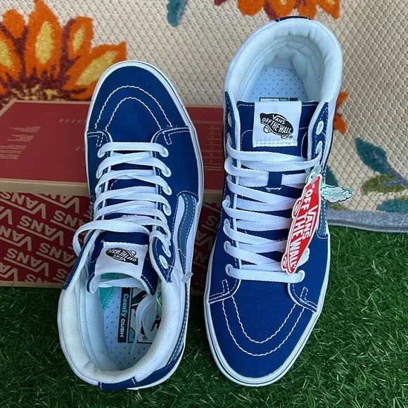 Vans Comfycush Sk8-Hi Tri-Tone True Blue/Moon Men’s sneakers - Picture 13 of 16